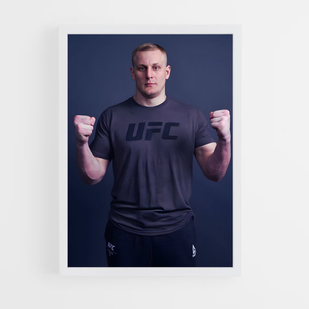 Poster Octogone en Flammes – affiche MMA (vue 3)